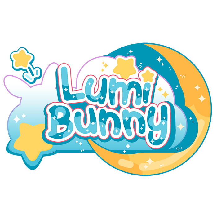 Vtuber Logo - Lumi Bunny Static logo, transparent PNG.